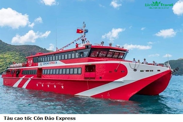 du lịch Vũng Tầu Côn Đảo bằng tầu cao tốc - Con Dao Express 36